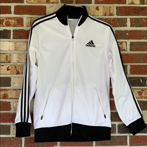 White Adidas Track Jacket